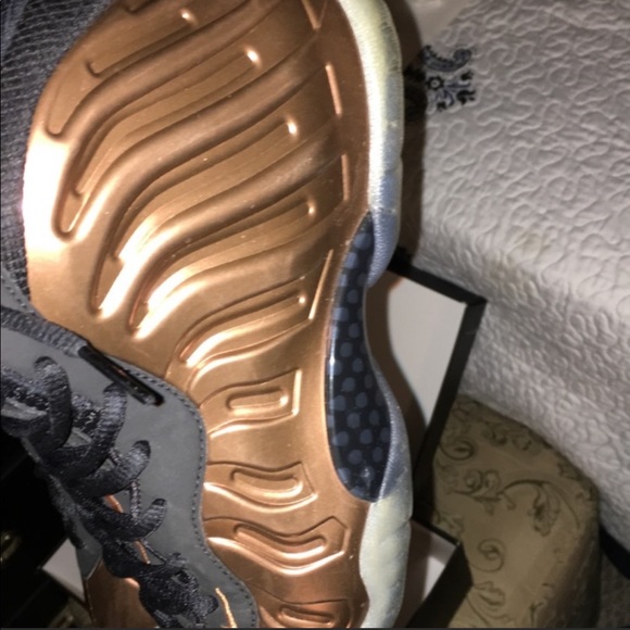 Nike Little Posite One GS 'Copper' Youth - Picture 3 of 7